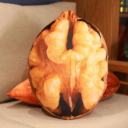 Walnut Plush Cushion