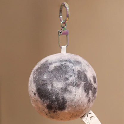 Micro Moon Rock Plush Keychain