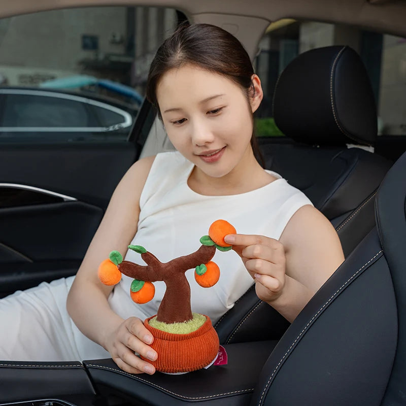 Mini Persimmon Tree Plush with Velcro