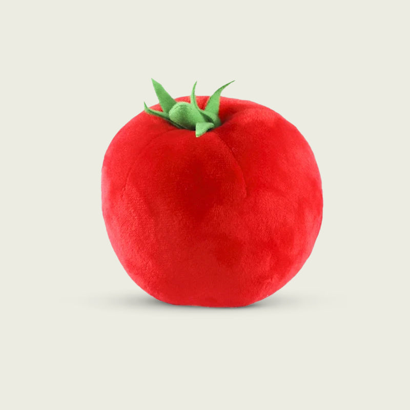 Tomato Plushie Stuffed Fruit Toy