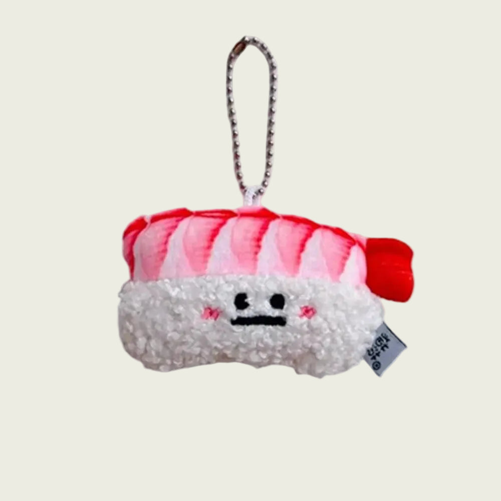 Shrimp Nigiri Plushie Keychain
