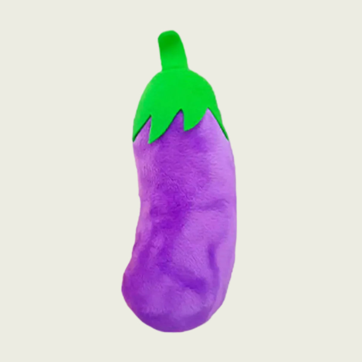 Eggplant Plush Fruit Basket Friend