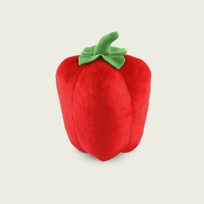 Red Bell Pepper Plushie Stuffed Vegetable Toy