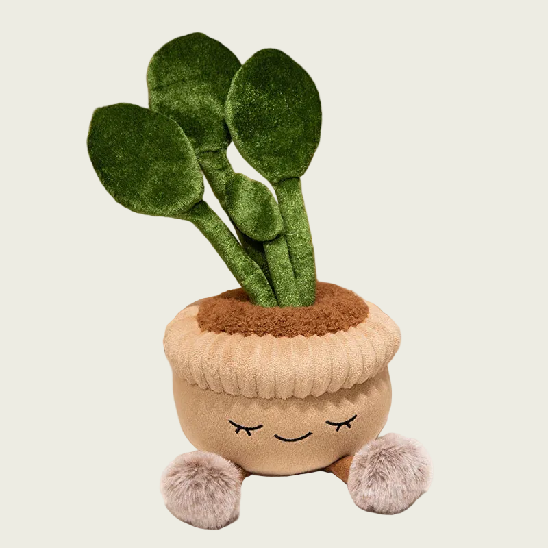 Succulent Cactus Potted Plant Plushie