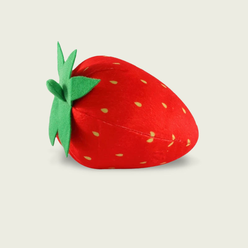 Strawberry Plushie Stuffed Fruit Toy