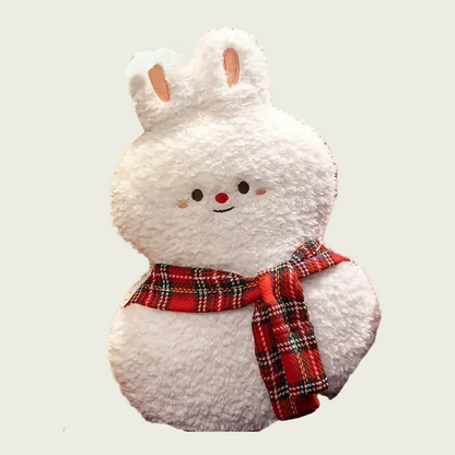 Christmas Bunny Plushie Hand Rest