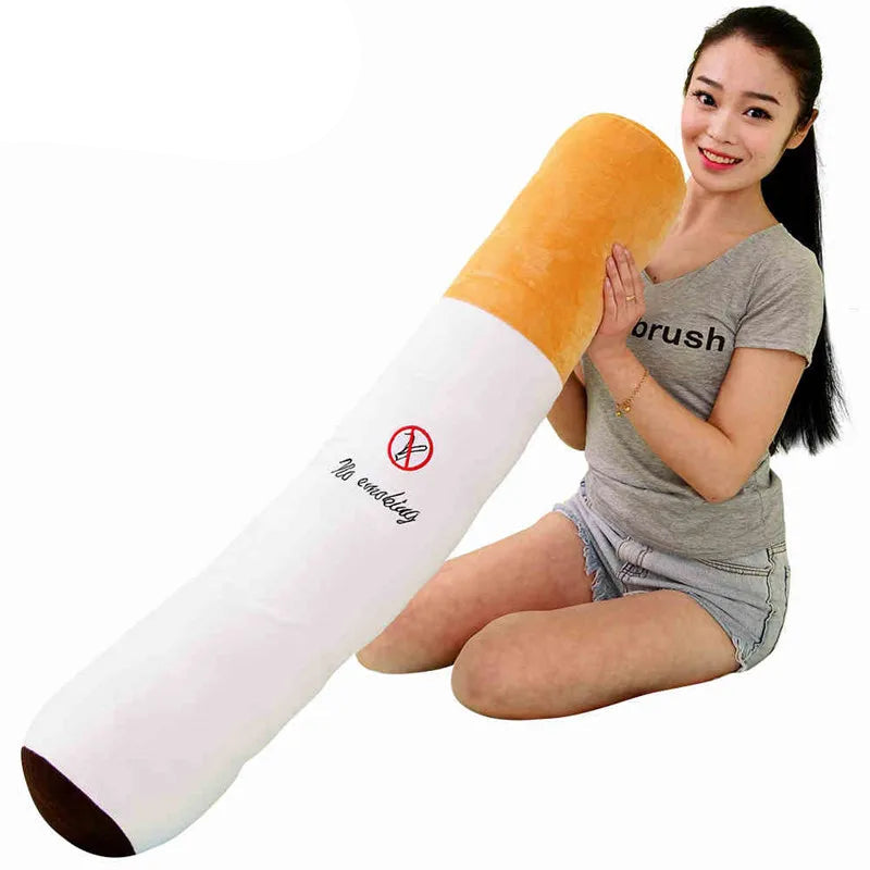 No Smoking Cigarette Plushie Body Pillow