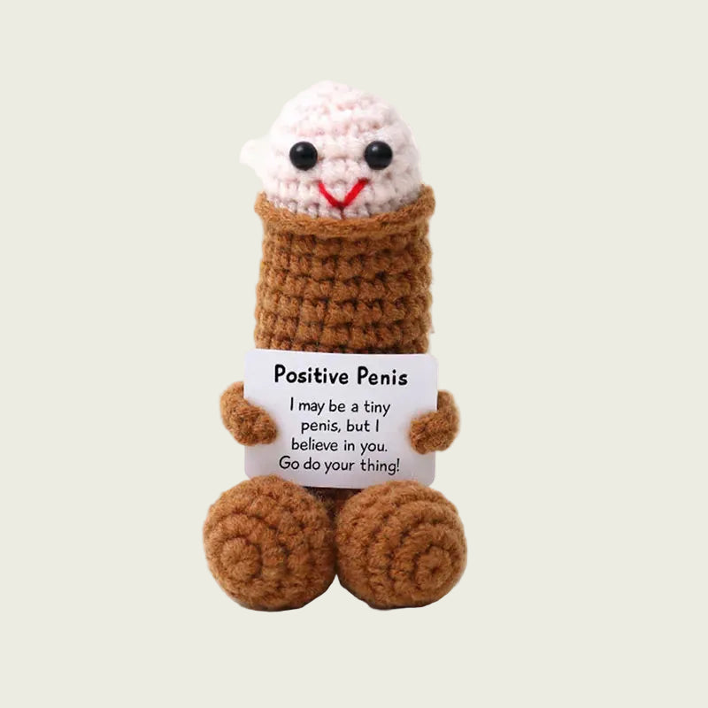 Positive Penis Plush-Crochet Doll