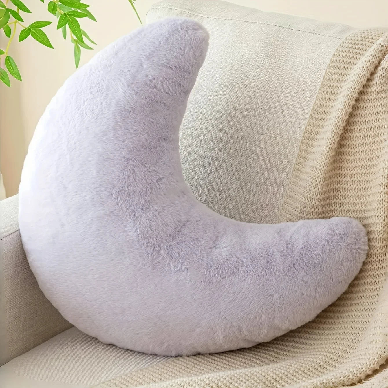 Waning Crescent Moon Plush Toy