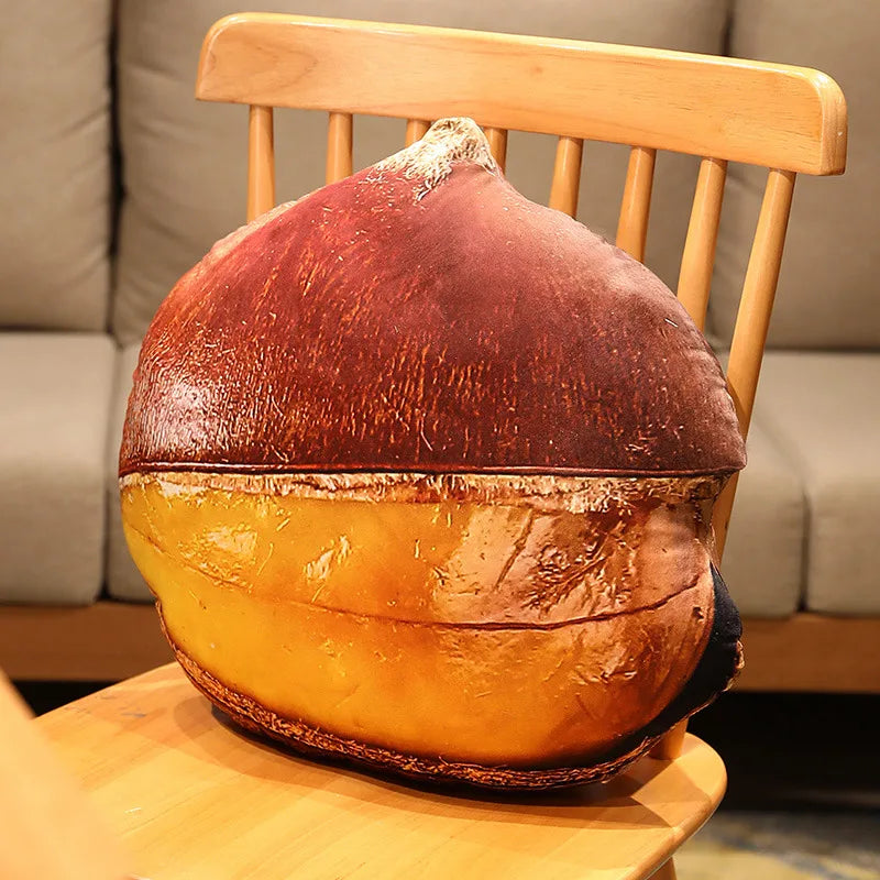 Chestnut Plush Cushion