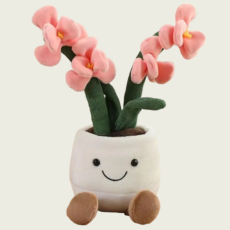 Orchid Potted Plant Plushie