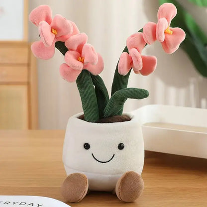Orchid Potted Plant Plushie