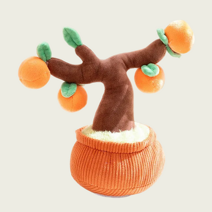 Mini Persimmon Tree Plush with Velcro