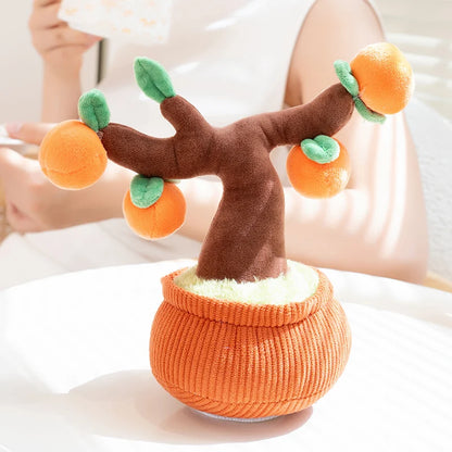 Mini Persimmon Tree Plush with Velcro