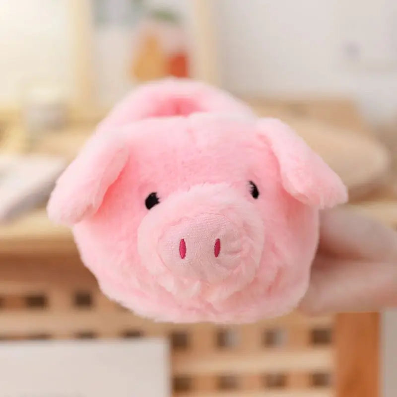 Pig Plush Slippers