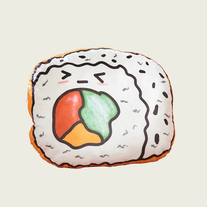 California Roll Printed Sushi Plushie Pillow