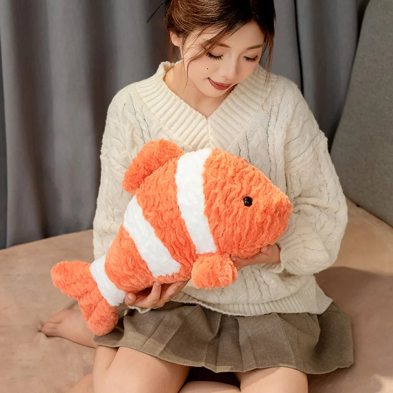 Clownfish Chenille Ocean Stuffed Animal