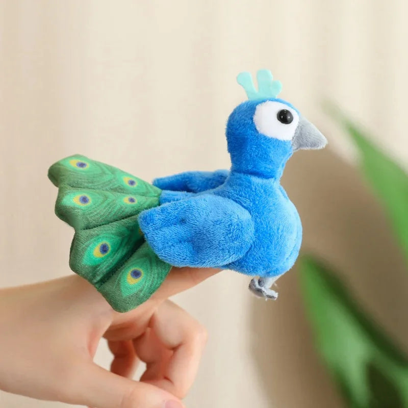 Peacock Sea & Sky Finger Puppet