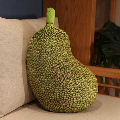 Jackfruit Printed Fruit Plush Cushion