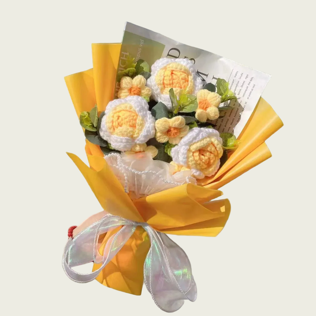 Yellow Roses Plush Florist