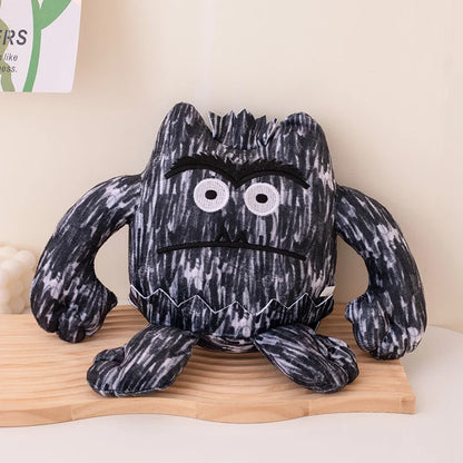 Black Emotional Monster Plushie