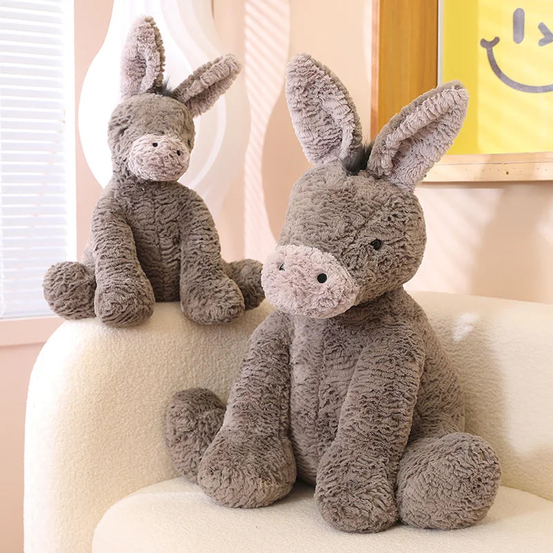 Donkey with Velvety Texture Plushie 9"-23.6" Stuffed Animal