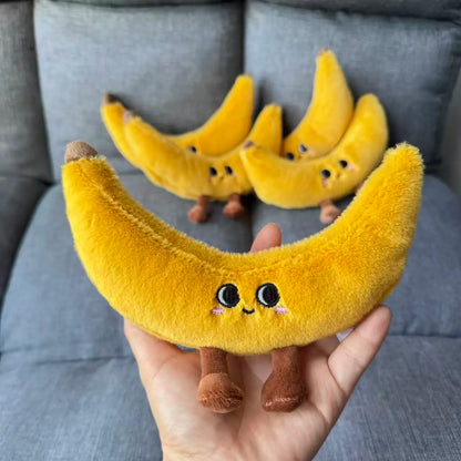 Smiling Banana 7.5" Plush Toy