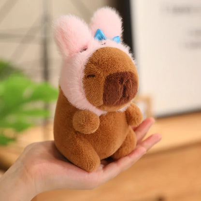 Bunny Hat Happy Capy