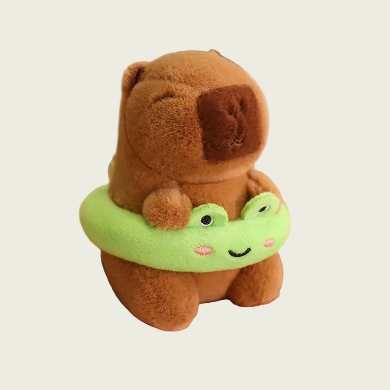 Green Frog Tube Happy Capy