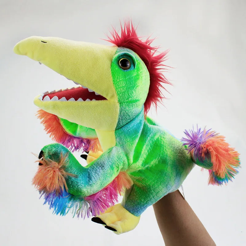 Caudipteryx Dinosaur Hand Puppet