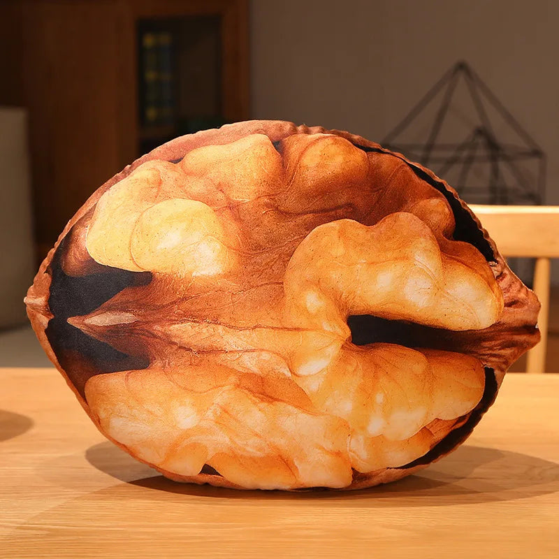 Walnut Plush Cushion