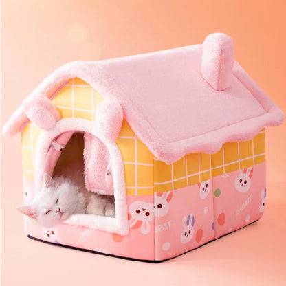 Ultra Plush House for Dogs & Cats