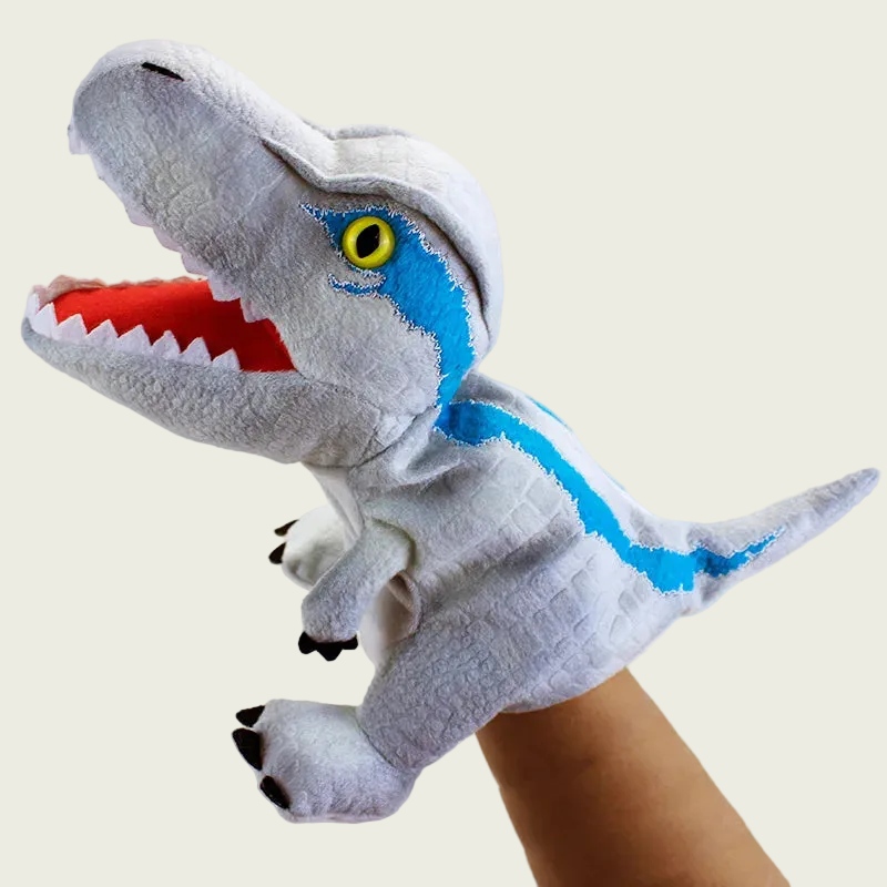 Velociraptor Dinosaur Hand Puppet
