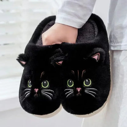 Cat Plush Slippers