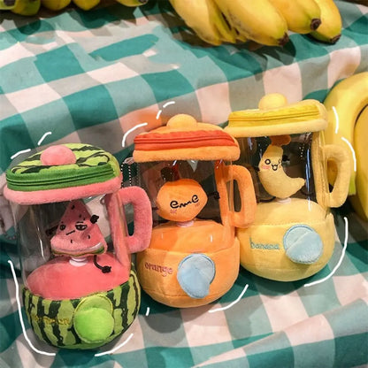 Banana Plush Smoothie Blender with Drawstring Cord