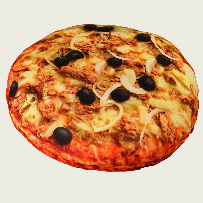Al Pastor Pizza Plush Cushion