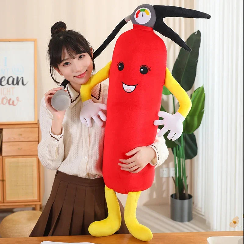 Cartoon Fire Extinguisher Plushie