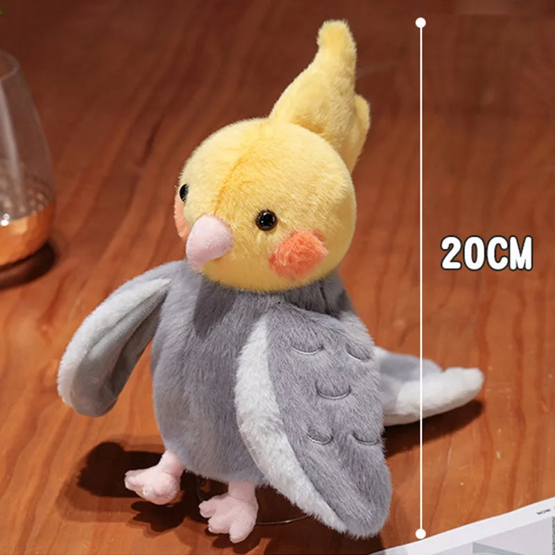 Yellow Budgerigar Hand Puppet