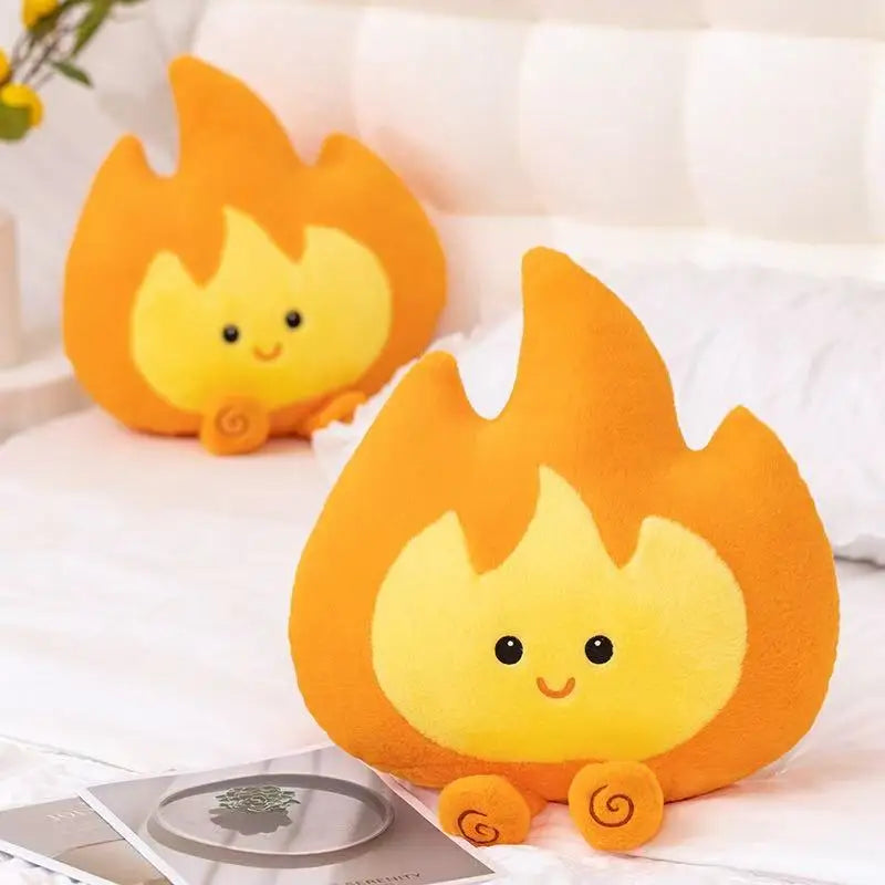 Smiling Hot Flame Plushie