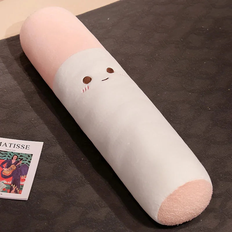 Smiley Cigarette Plush Body Pillow