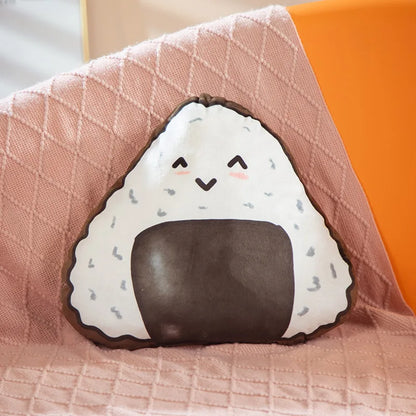 Onigiri Printed Plushie Pillow