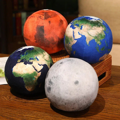 Mars Planet Plushie Stuffed Globe