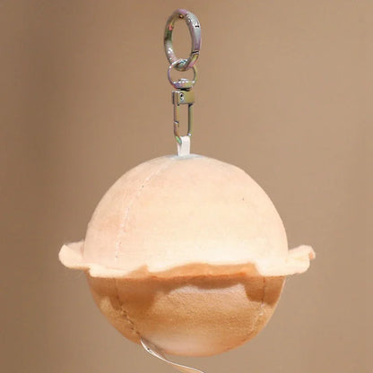 Micro Saturn Planet Plush Keychain
