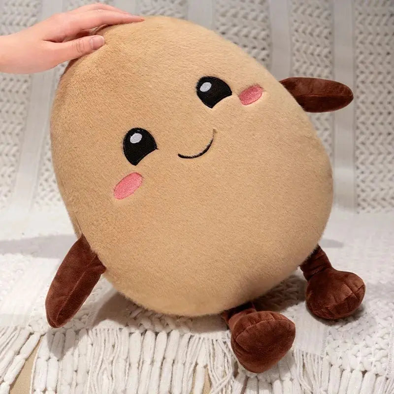 Smiling Potato Plushie Family