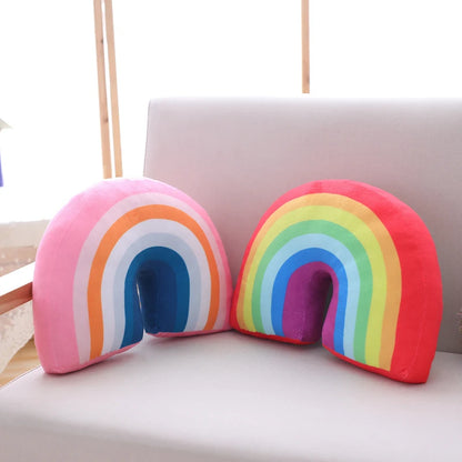 Rainbow Semi-Circle Color Plush Toy