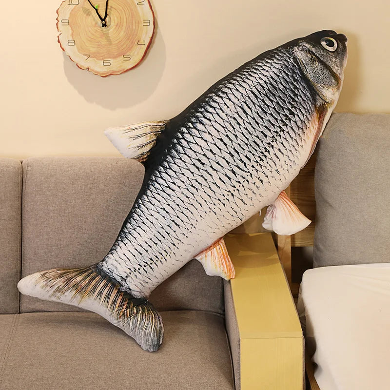 Silver Carp Body Pillow