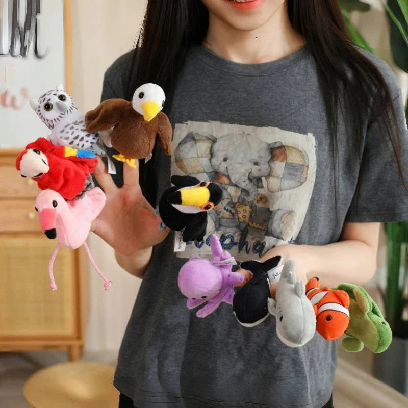 Turtle Sea & Sky Finger Puppet
