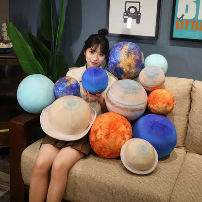 Mars Planet Plushie Stuffed Globe