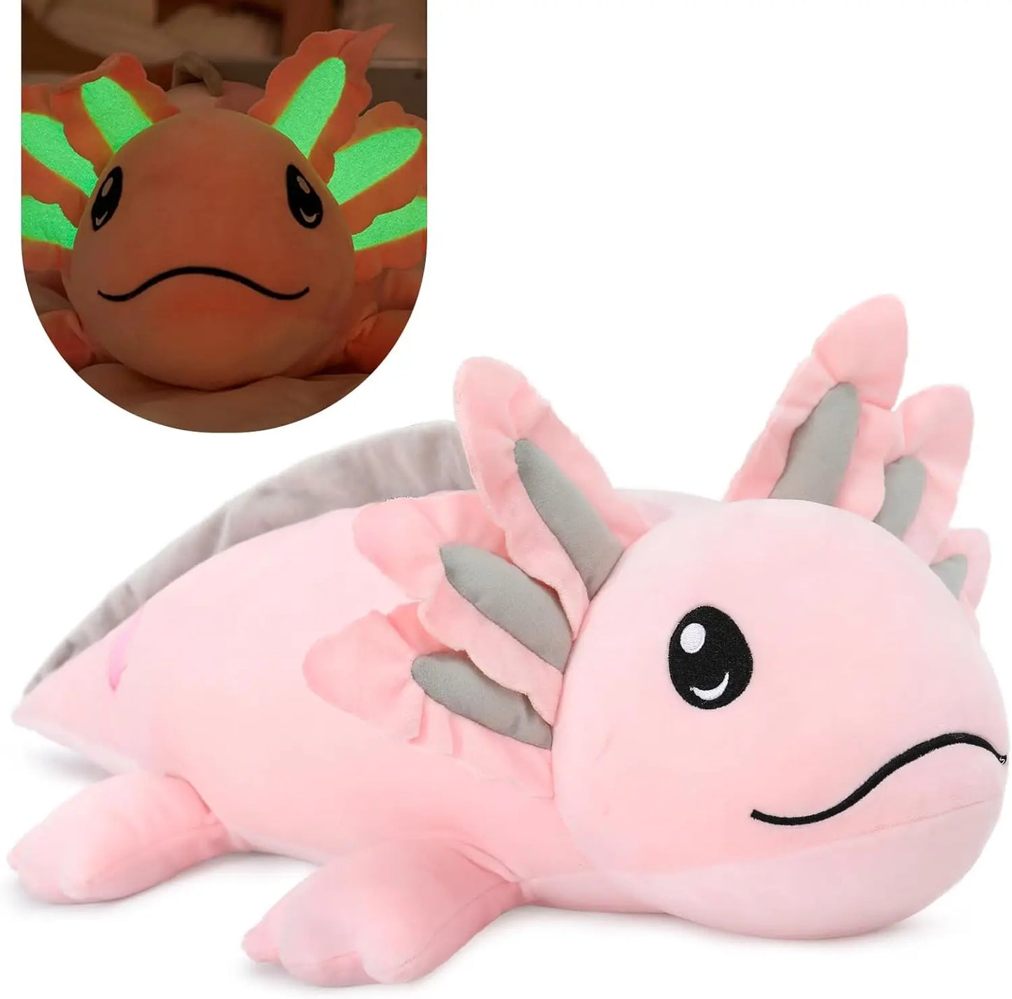 Weighted Axolotl Plushie Stuffed Animal