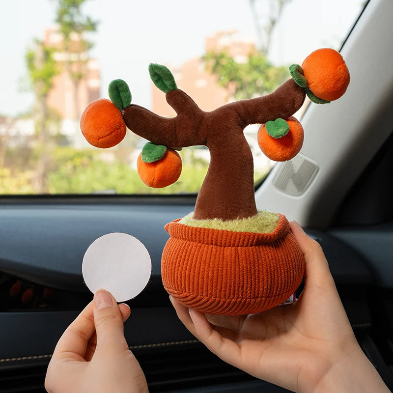 Mini Persimmon Tree Plush with Velcro